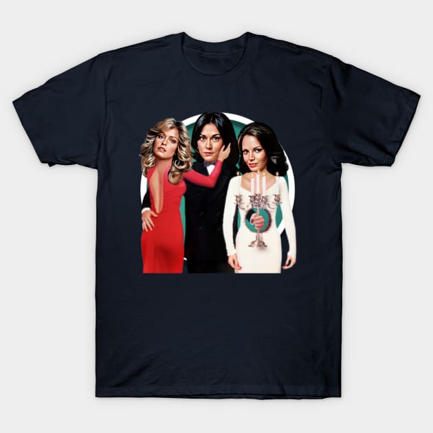 Death Becomes Her / Charlies Angels T-Shirt by Zbornak Designs